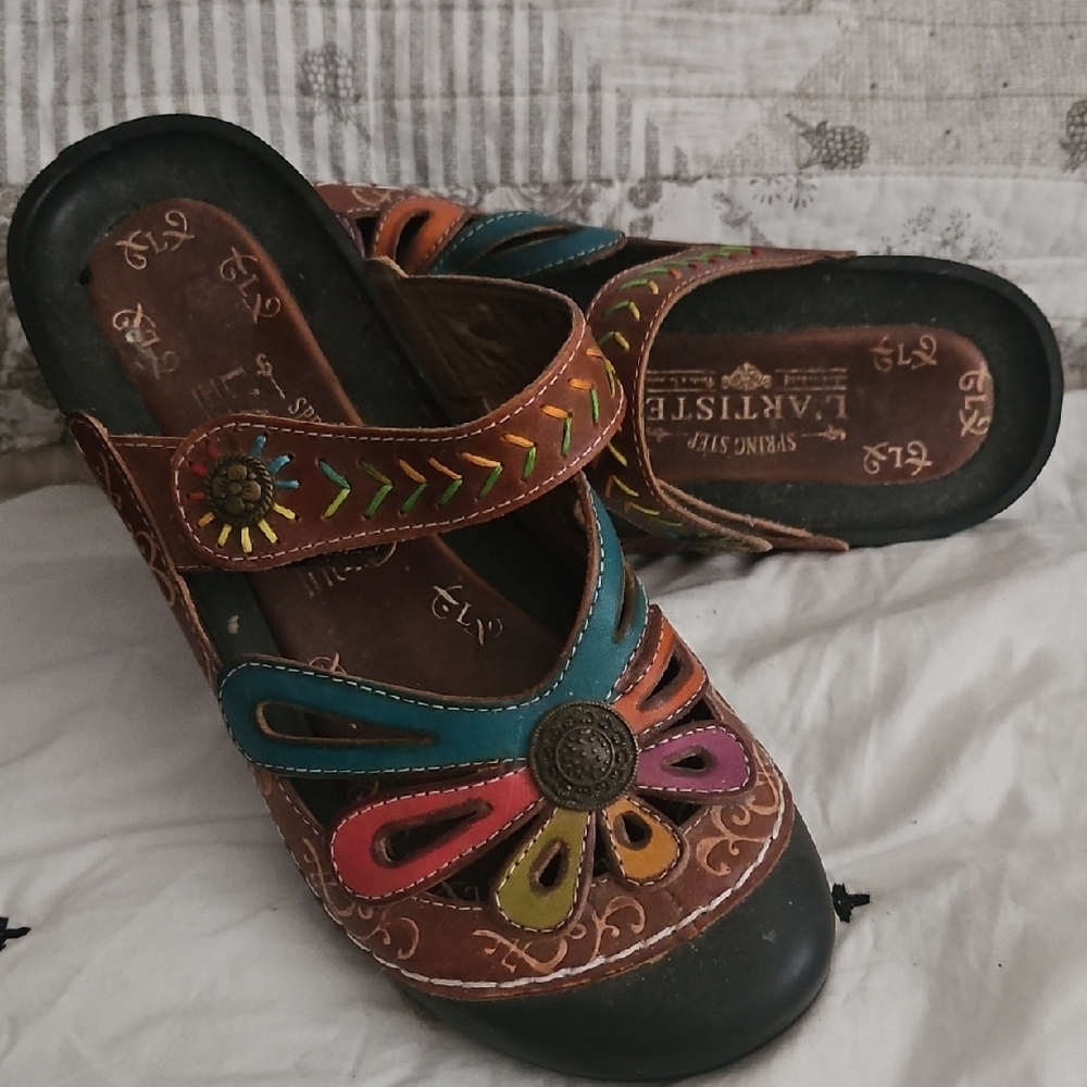 Spring Step Maryjane Clogs